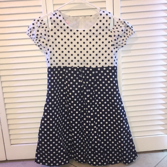 Beautiful polka dot dress for 11 year old girls💗 - Picture 1 of 5